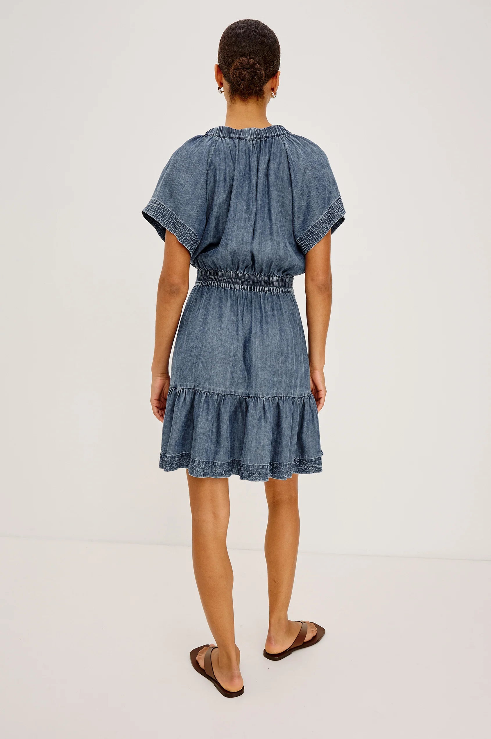 CORVERA DRESS - BLUE RIDGE