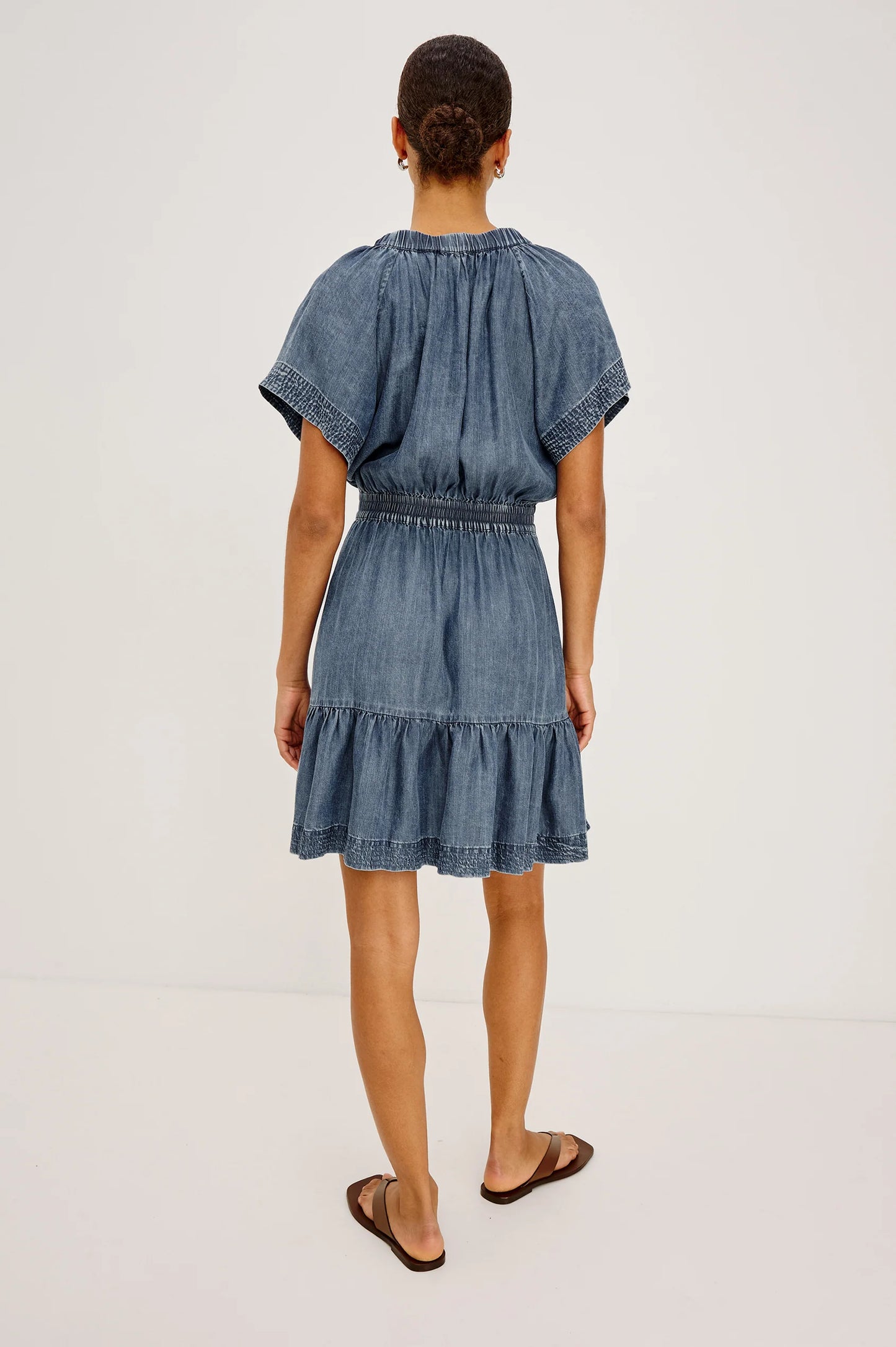 CORVERA DRESS - BLUE RIDGE