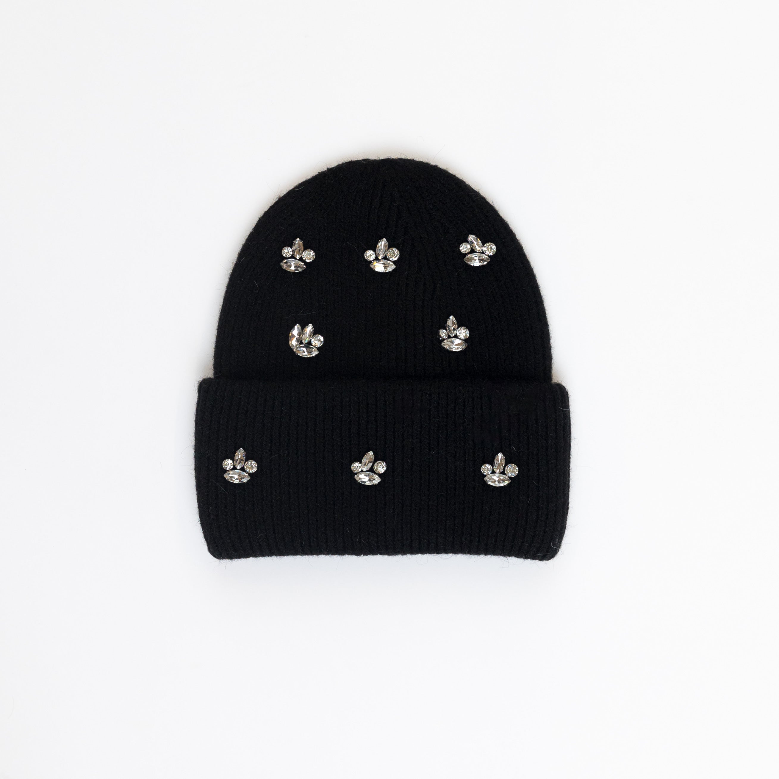 CRYSTAL BEANIE (VARIOUS COLOURS)