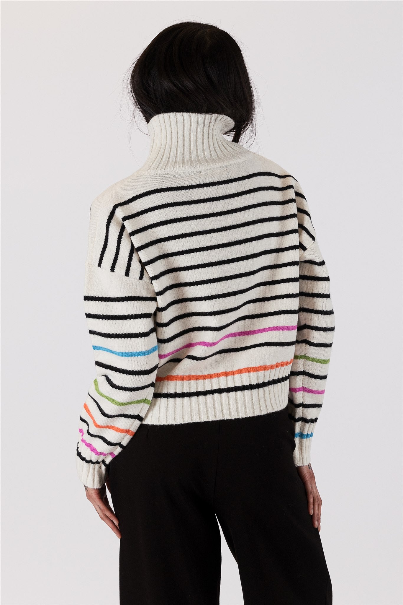 CURTIS STRIPE SWEATER