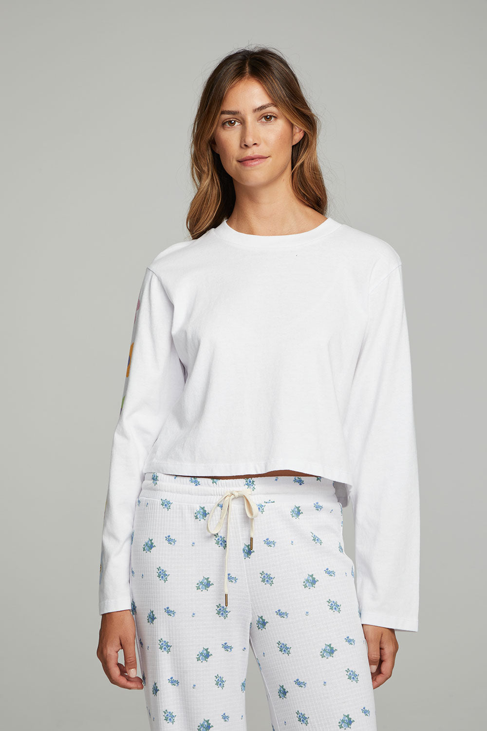 VENICE DAISIES LONG SLEEVE TEE