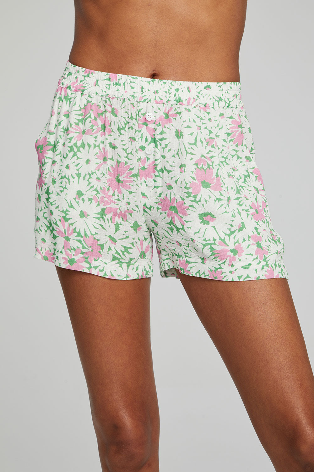 OLLIE BOXER SHORTS - DAISY FLORAL PRINT