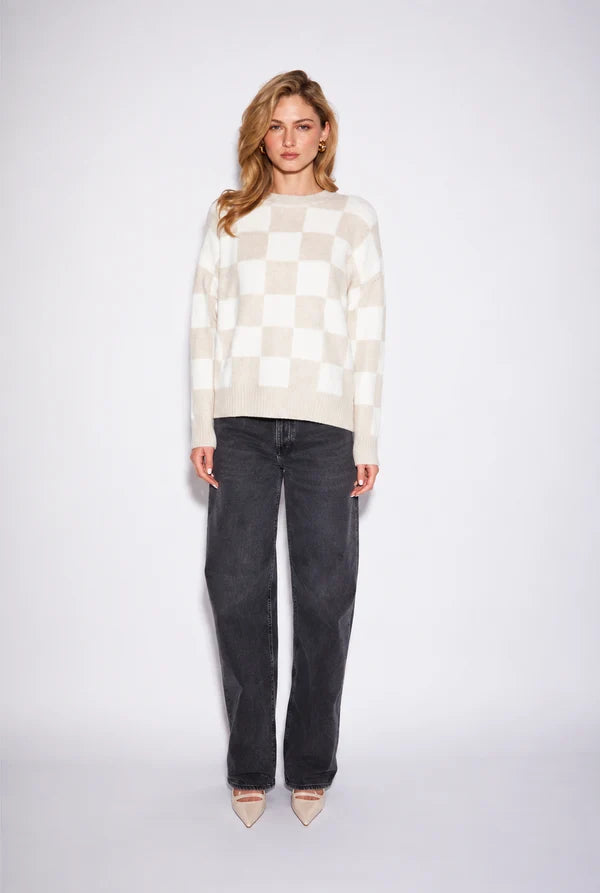 HUGO SWEATER - MELLOW CHECK