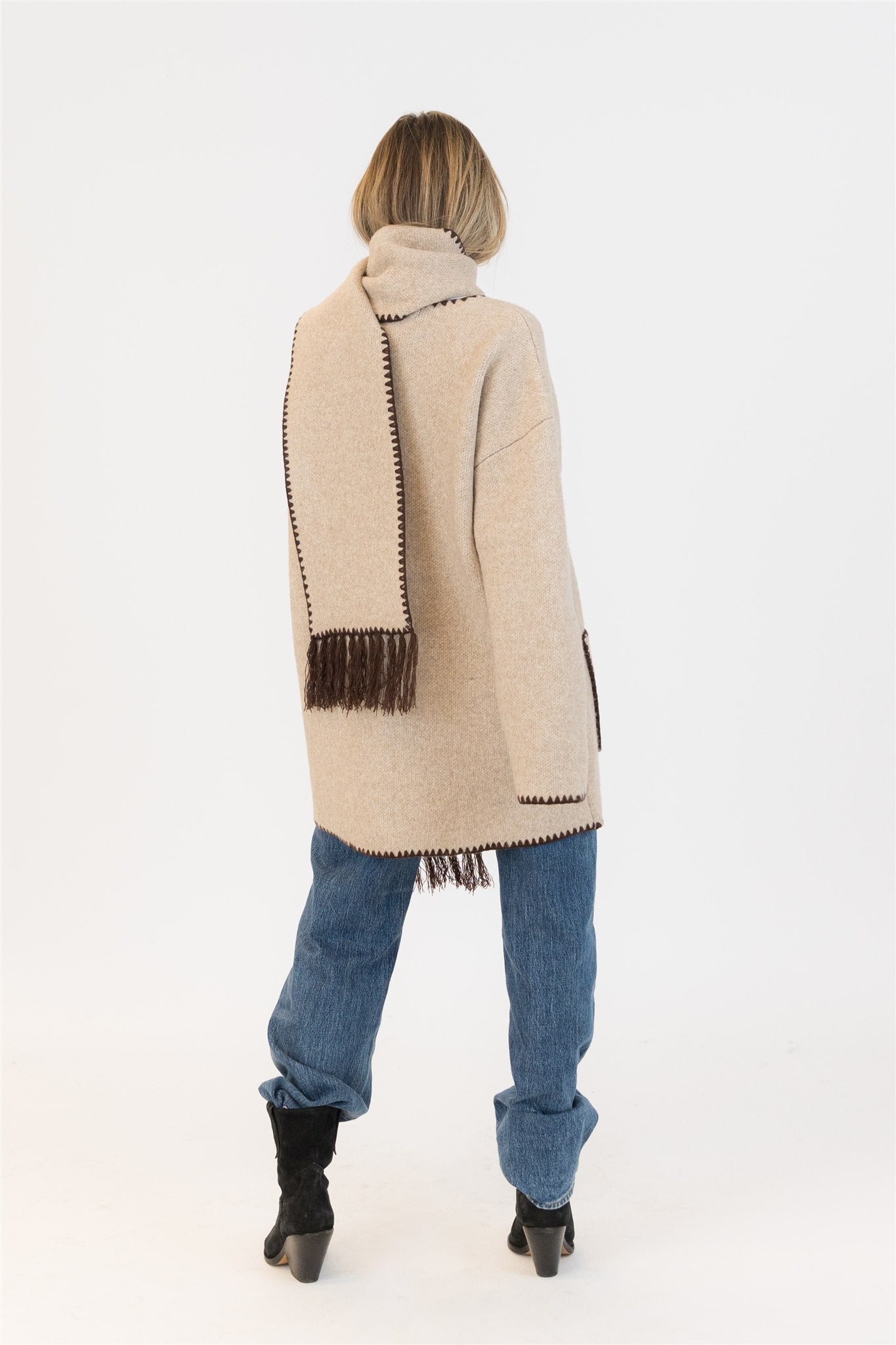 DELANEY COAT - CAMEL