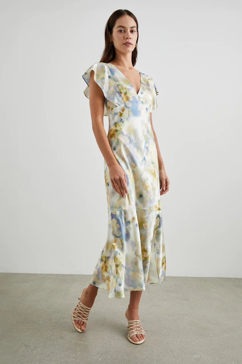 DINA DRESS - DIFFUSED BLOSSOM