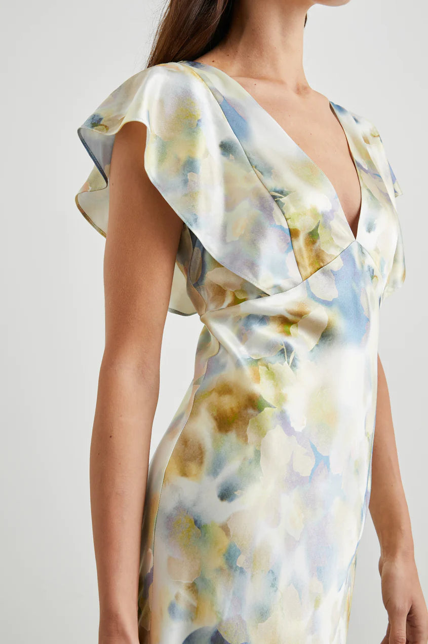 DINA DRESS - DIFFUSED BLOSSOM