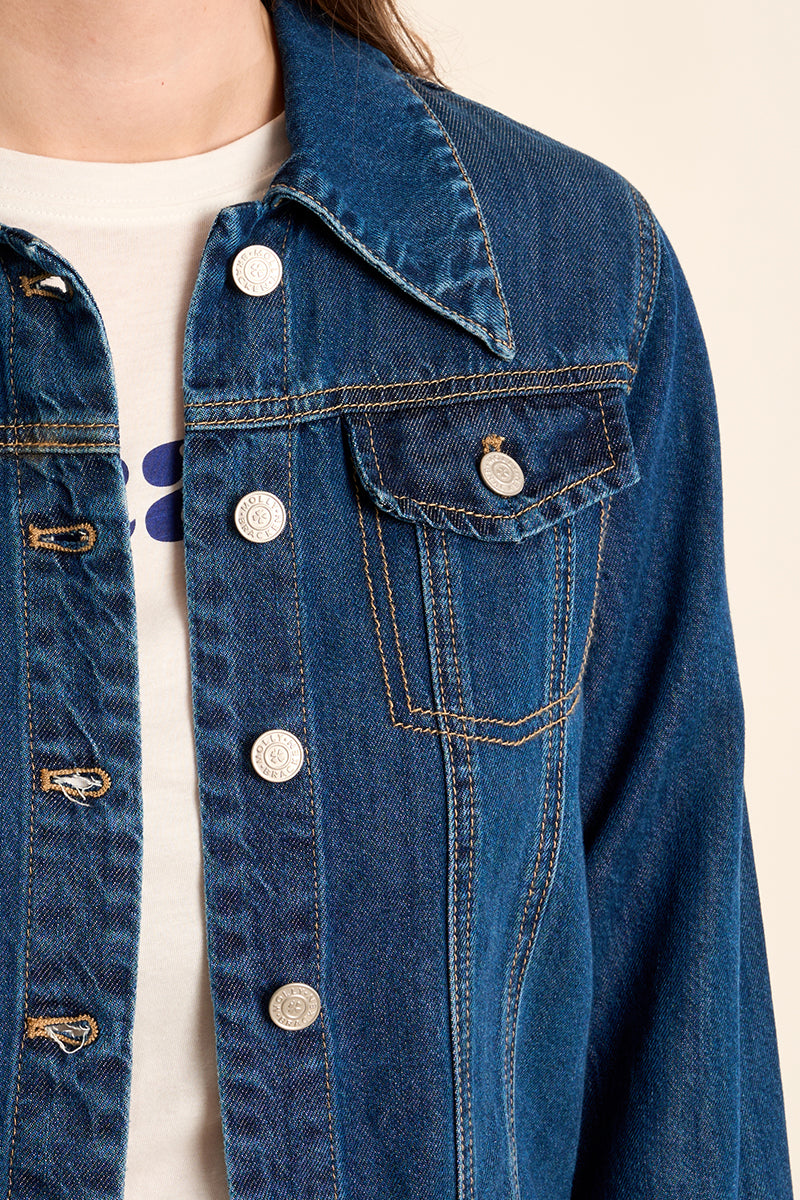 DENIM JACKET - BLEU