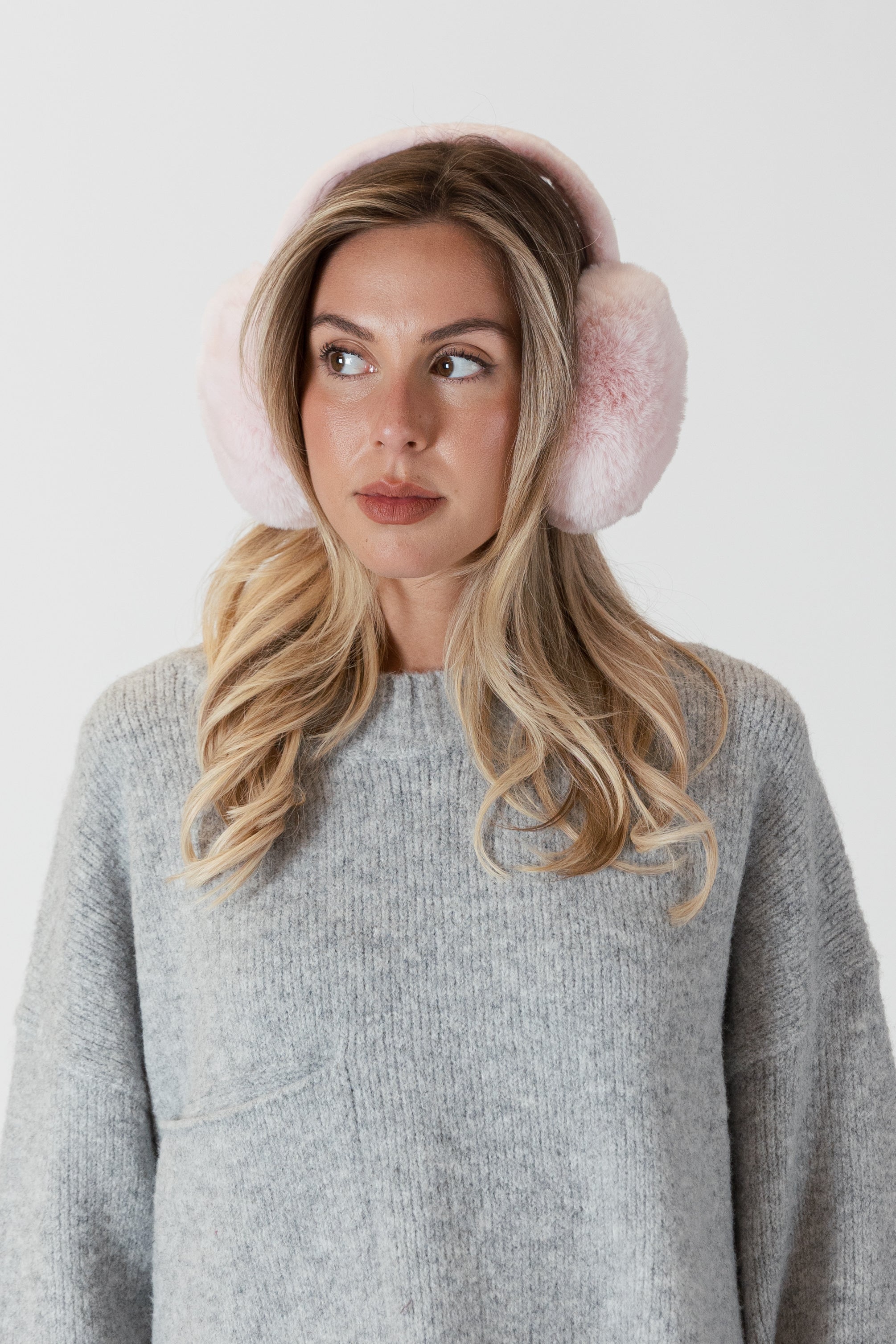 FUZZY EARMUFFS (VARIOUS COLOURS)