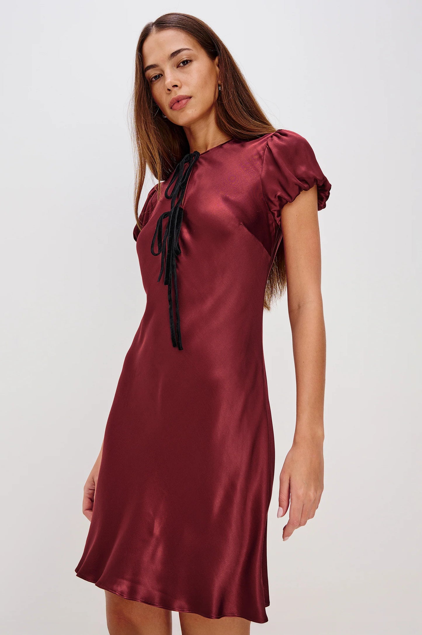ELYSIA DRESS - GARNET