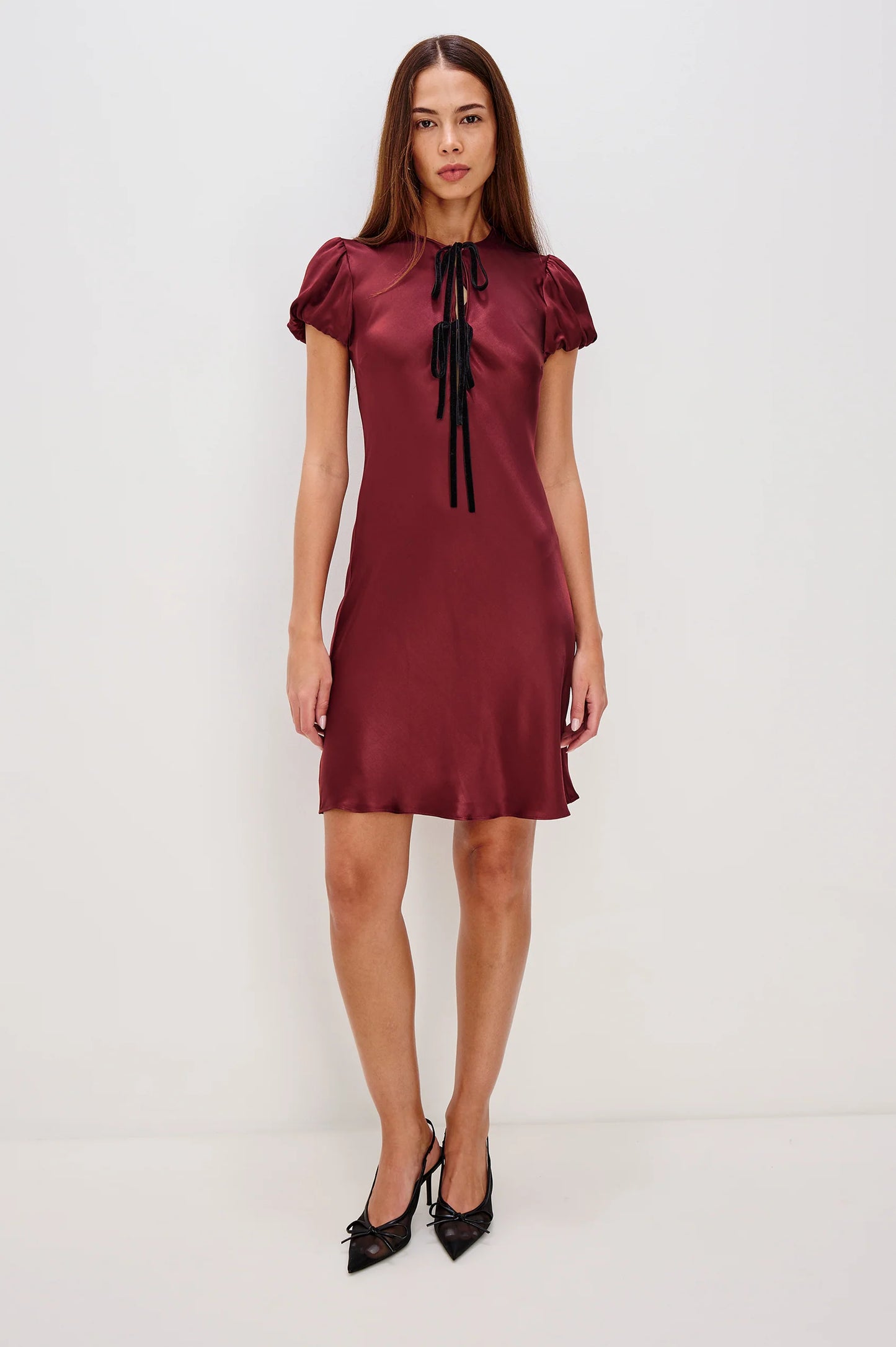 ELYSIA DRESS - GARNET