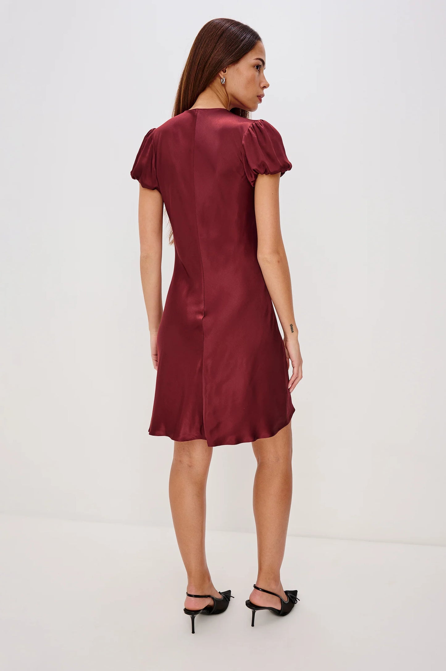 ELYSIA DRESS - GARNET