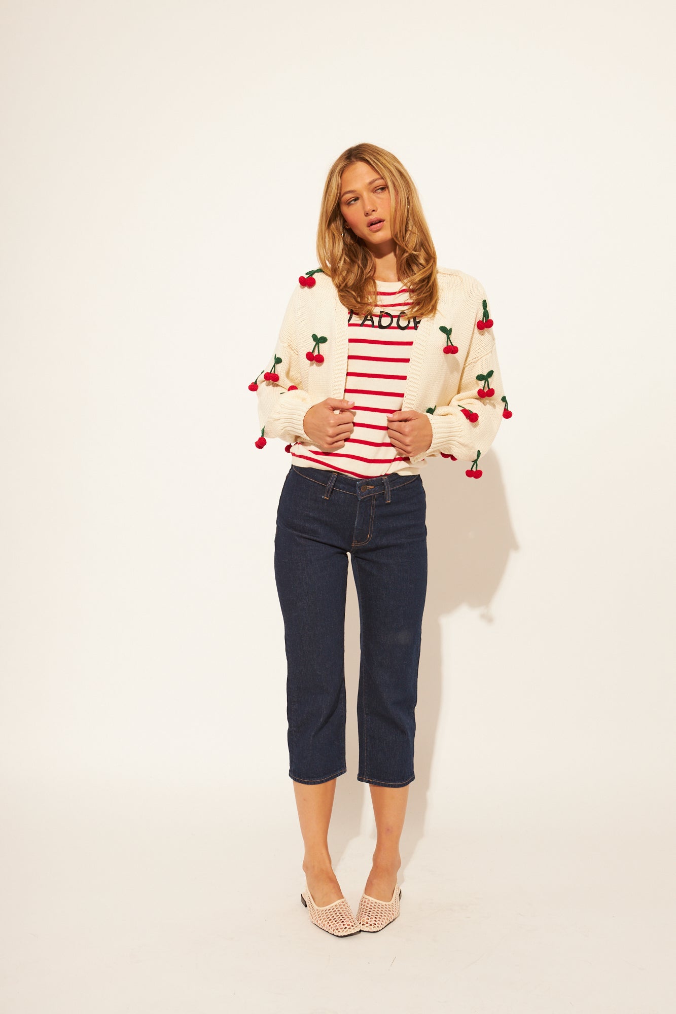 EZRA CARDIGAN - CHERRY POP