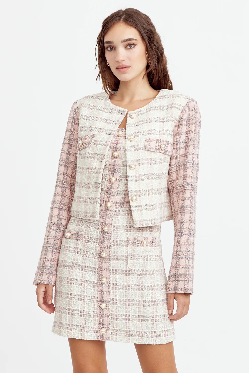 JAI MIX TWEED BLAZER