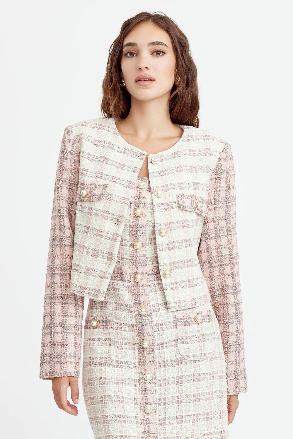 JAI MIX TWEED BLAZER