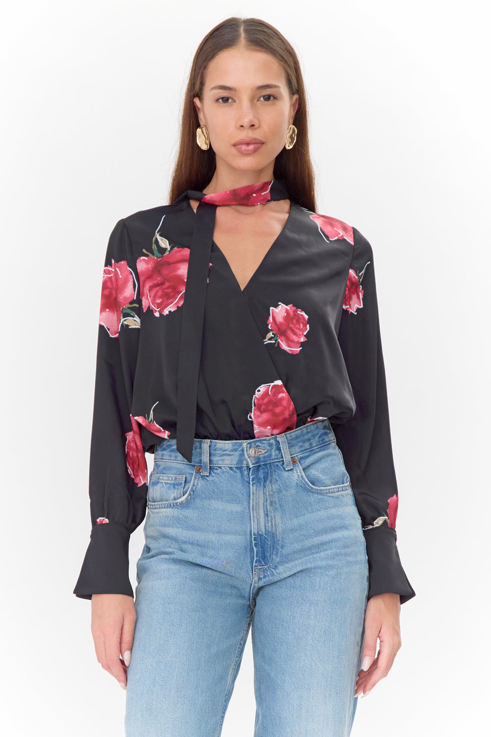 MARY FLORAL BODYSUIT