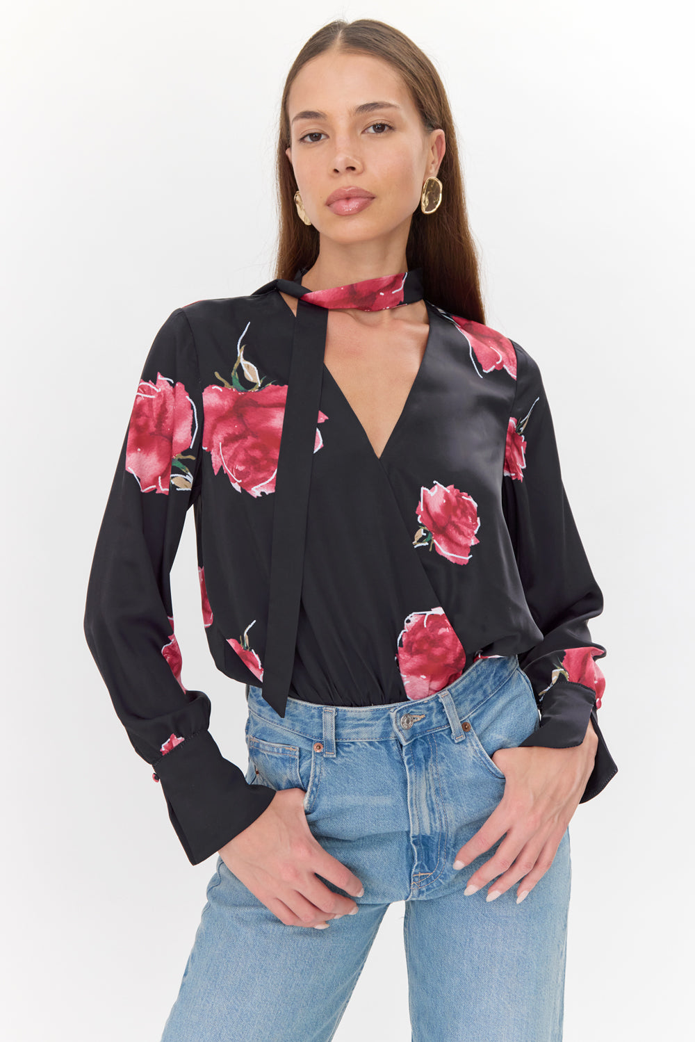 MARY FLORAL BODYSUIT