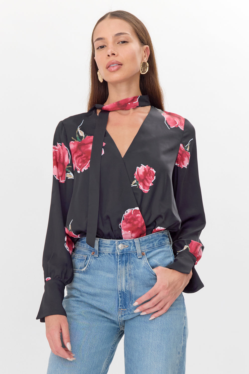 MARY FLORAL BODYSUIT