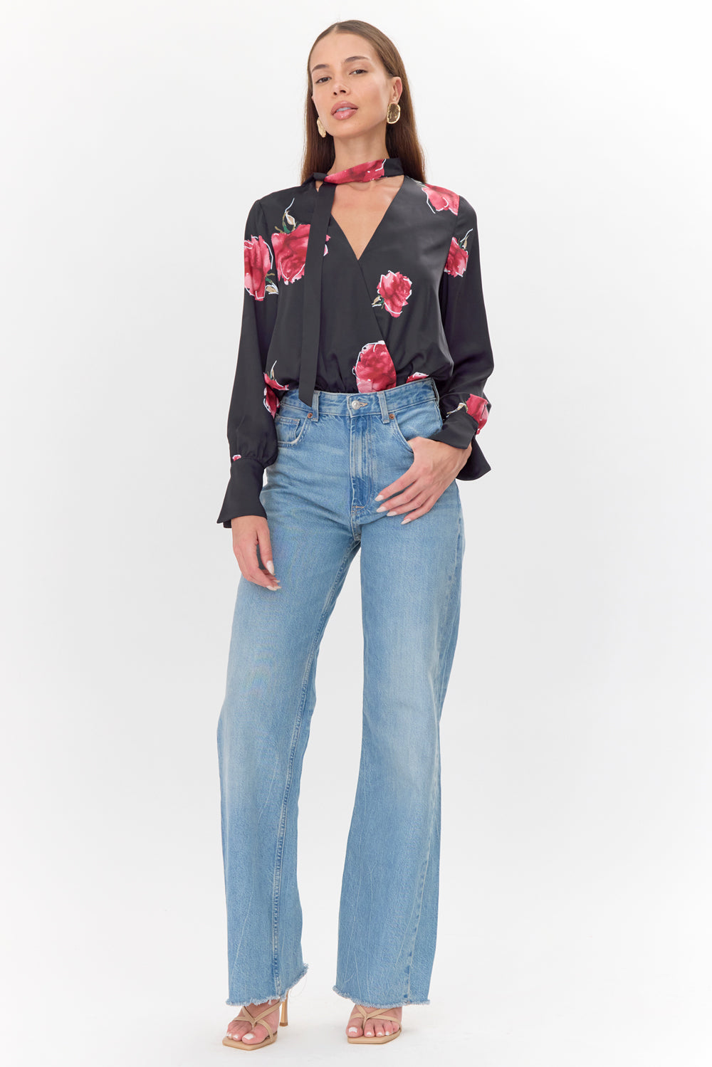 MARY FLORAL BODYSUIT