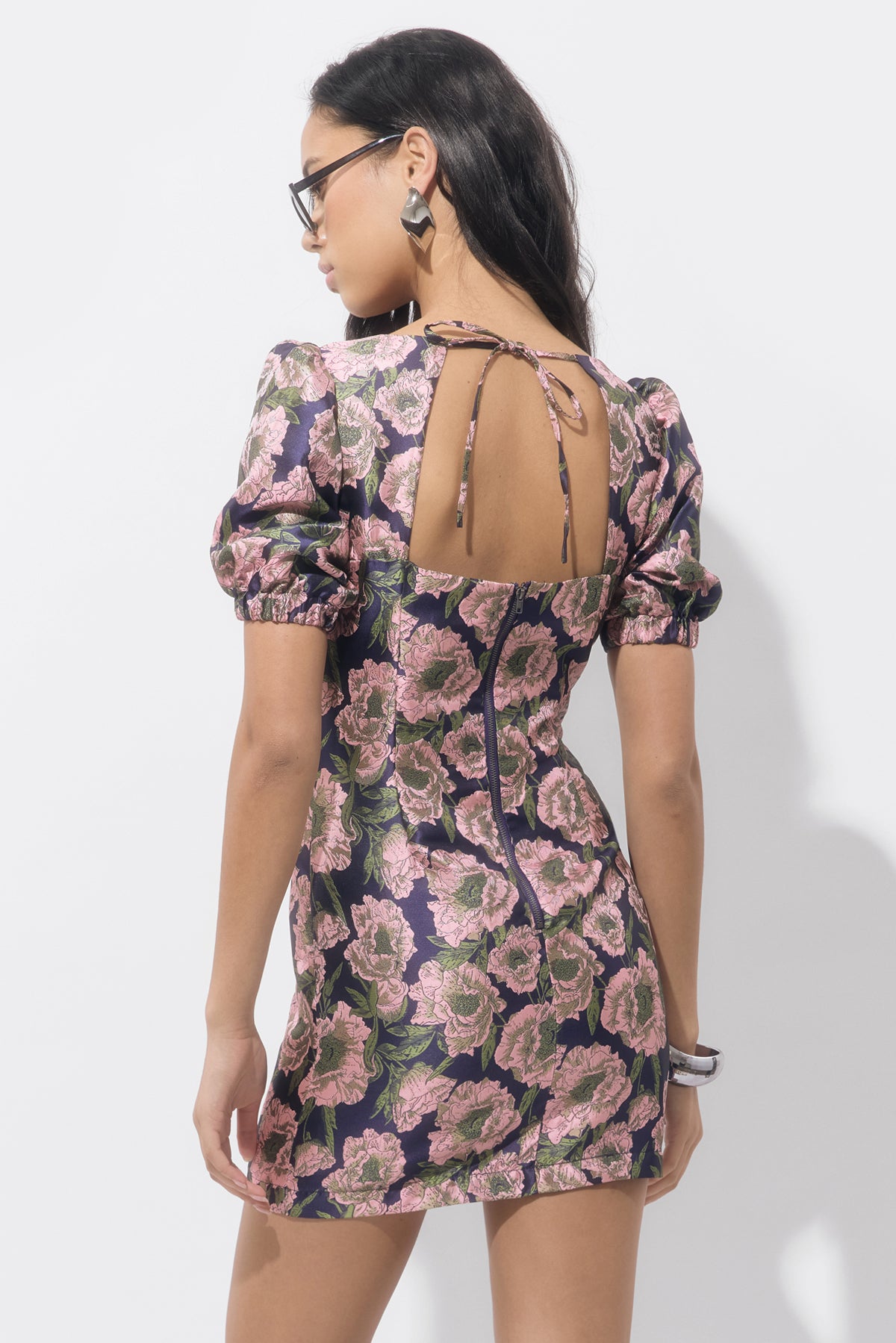 PRIMROSE JACQUARD MINI DRESS