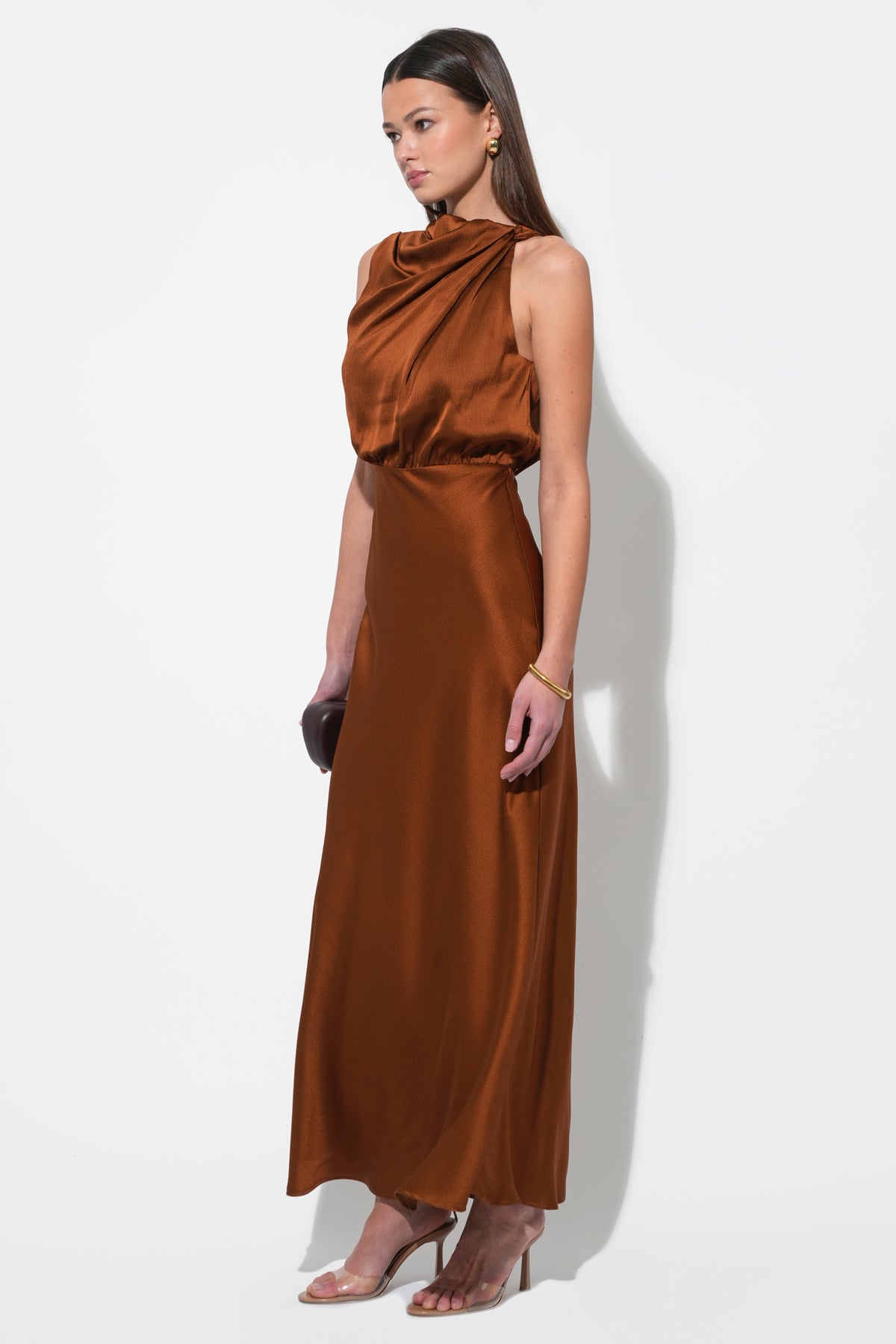 KATE COWL MAXI DRESS