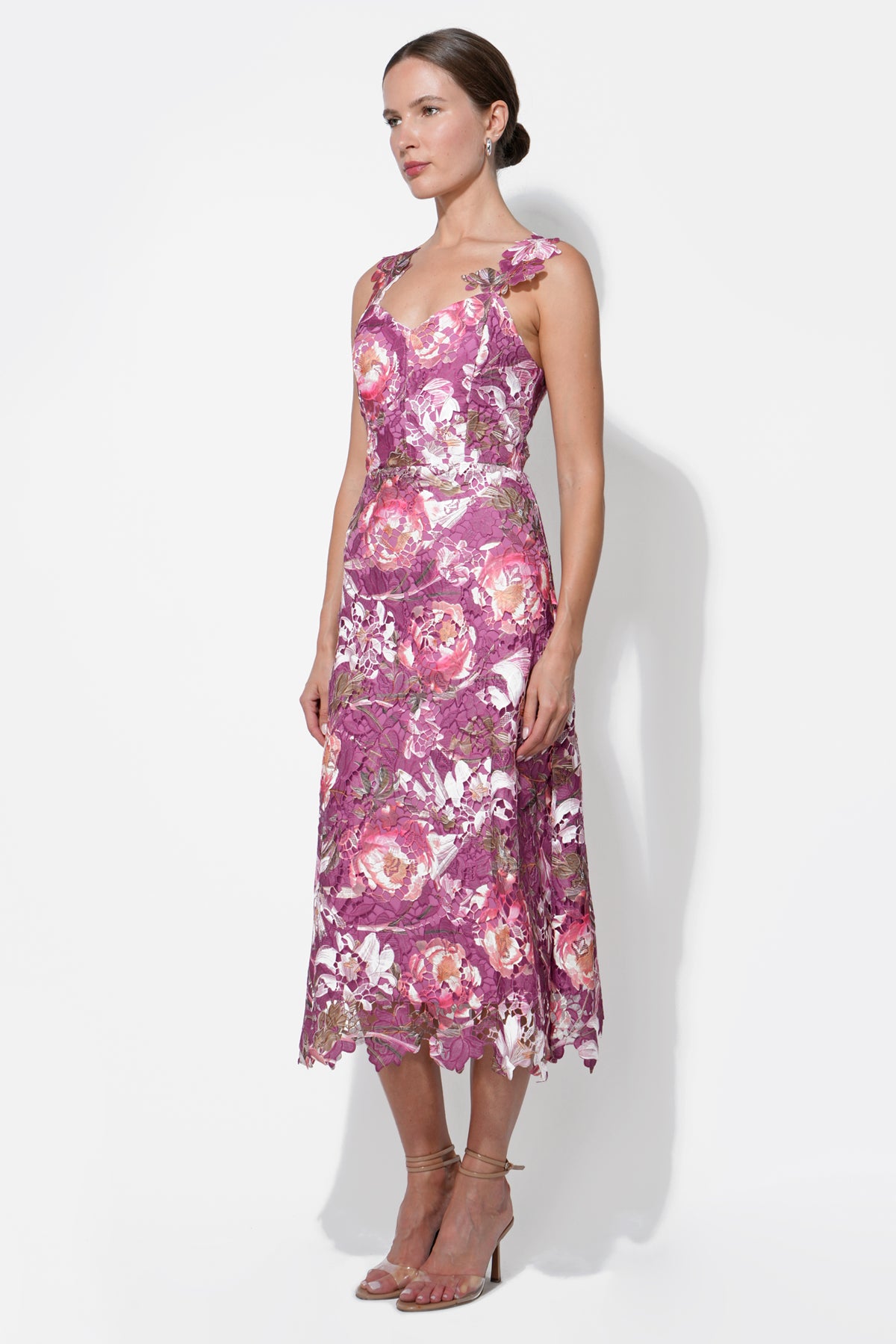PRUDENCE LACE MIDI DRESS White Cherry Boutique PRUDENCE LACE MIDI DRESS White Cherry Boutique