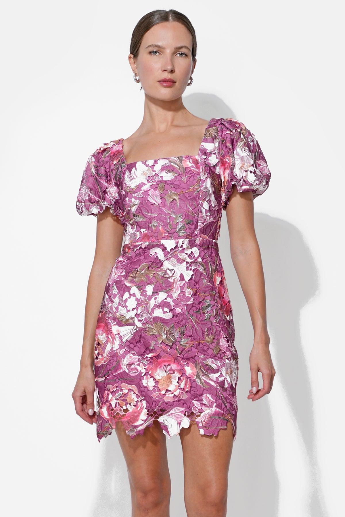 MAYBELLE LACE MINI DRESS