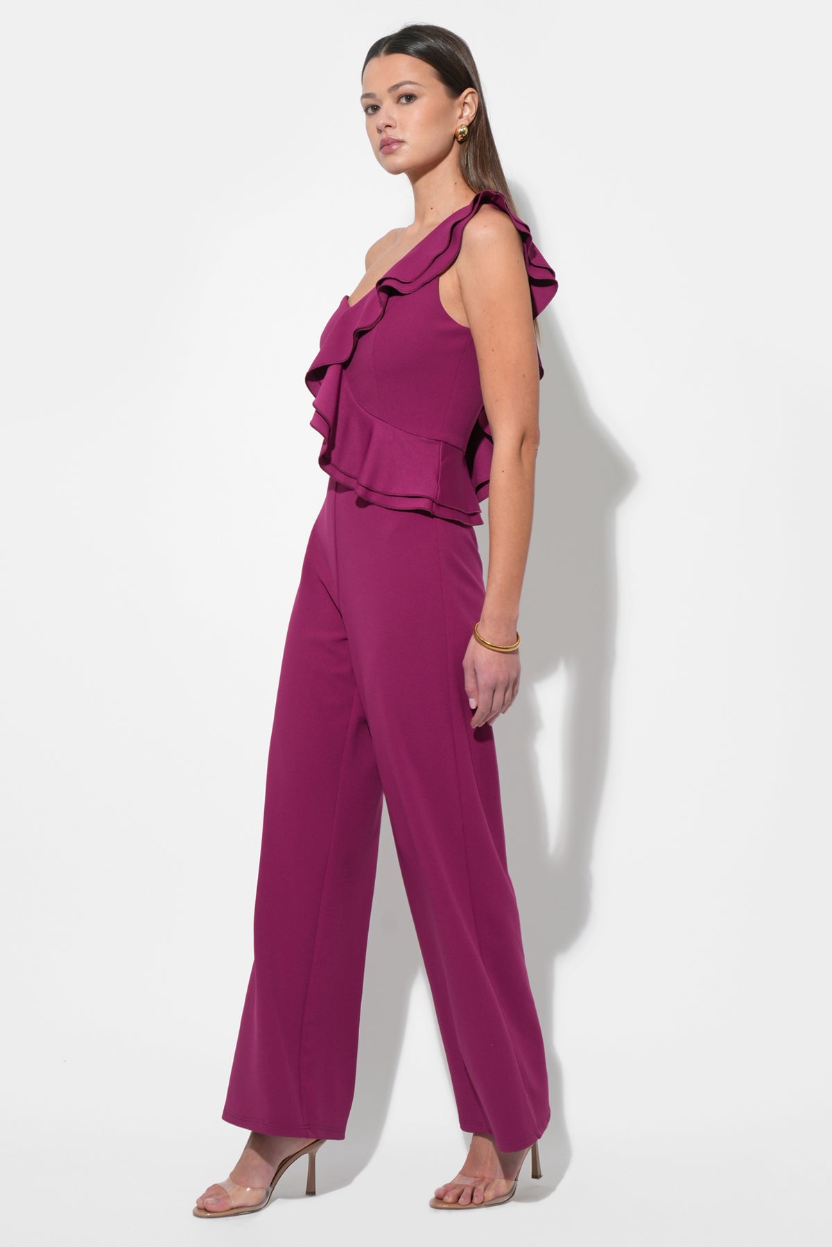 DEANA RUFFLED JUMPSUIT
