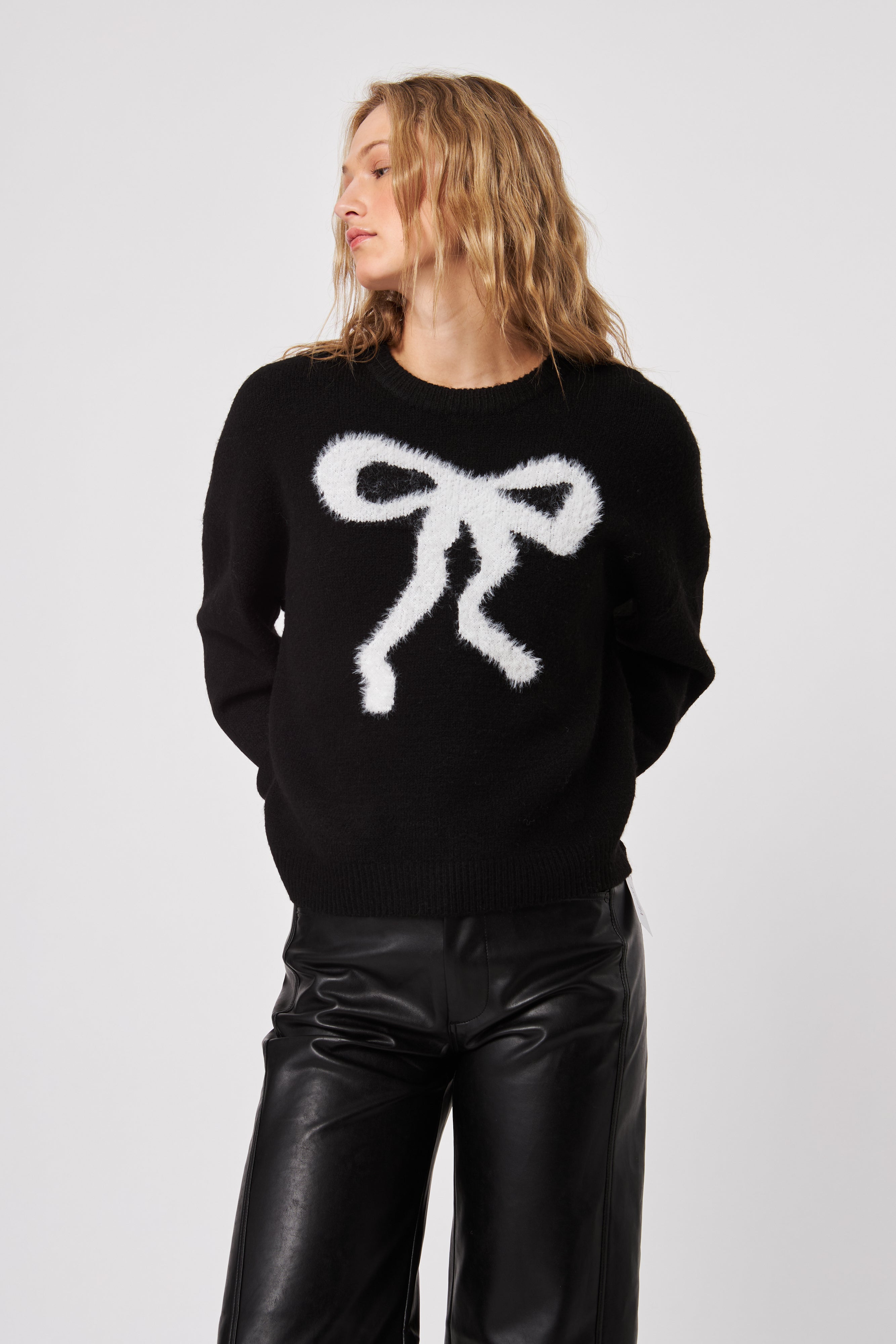 AMBROSE SWEATER - BLANC DE NOIR