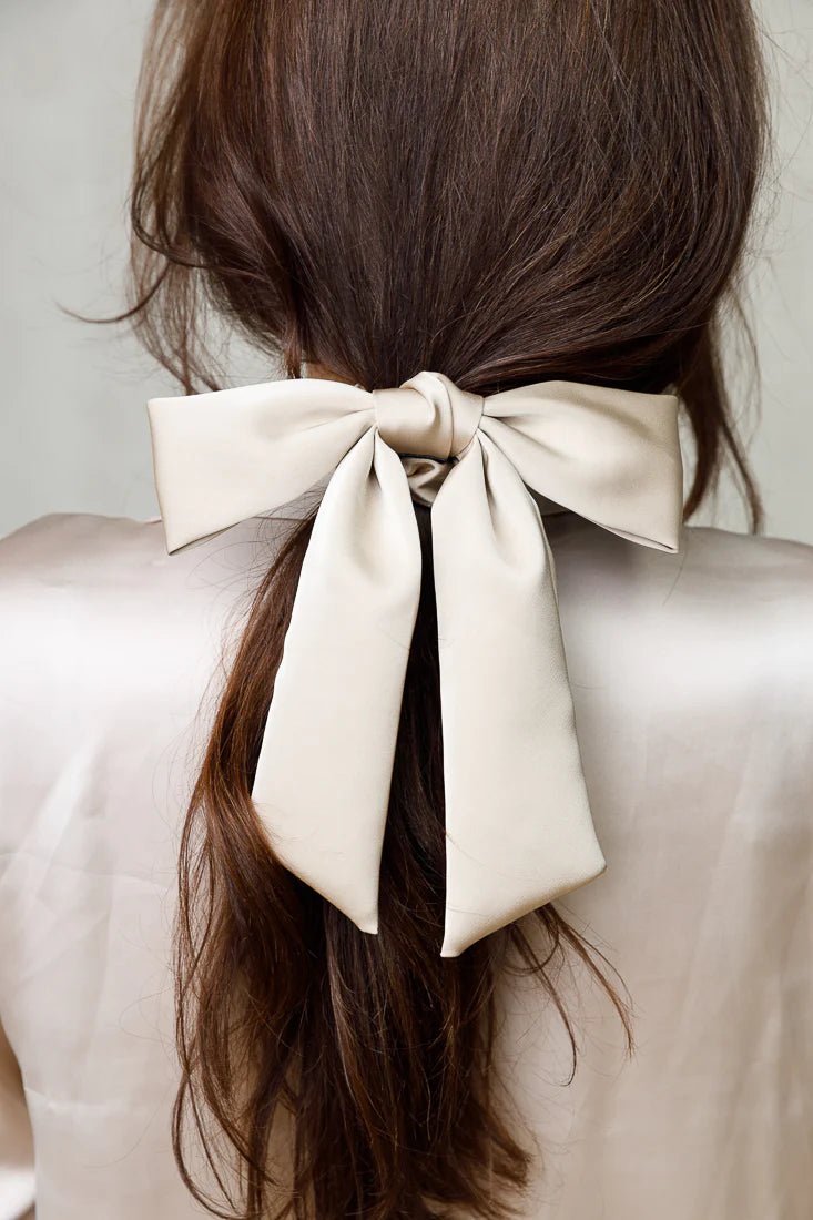 LONG BOW SCRUNCHIE (VARIOUS COLOURS)