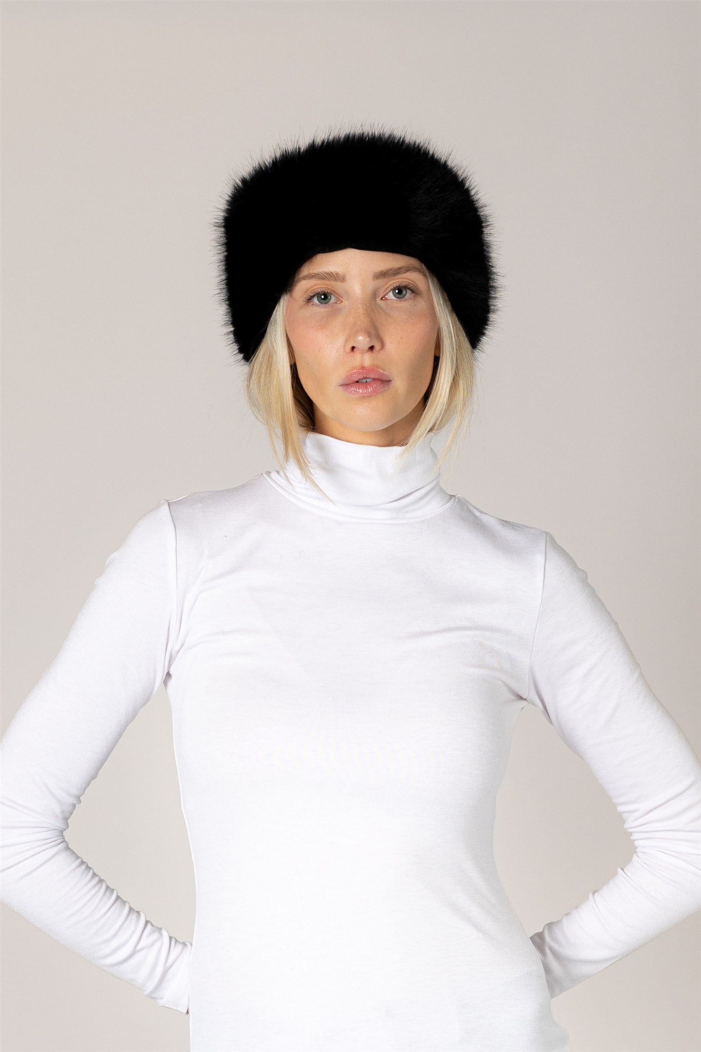 FAUX FUR HEADBAND
