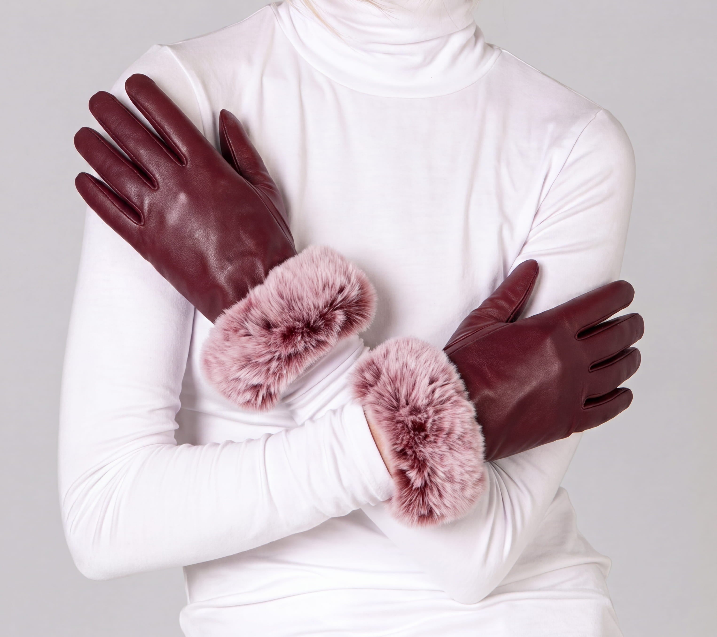 FAUX FUR GLOVE (VARIOUS COLOURS)
