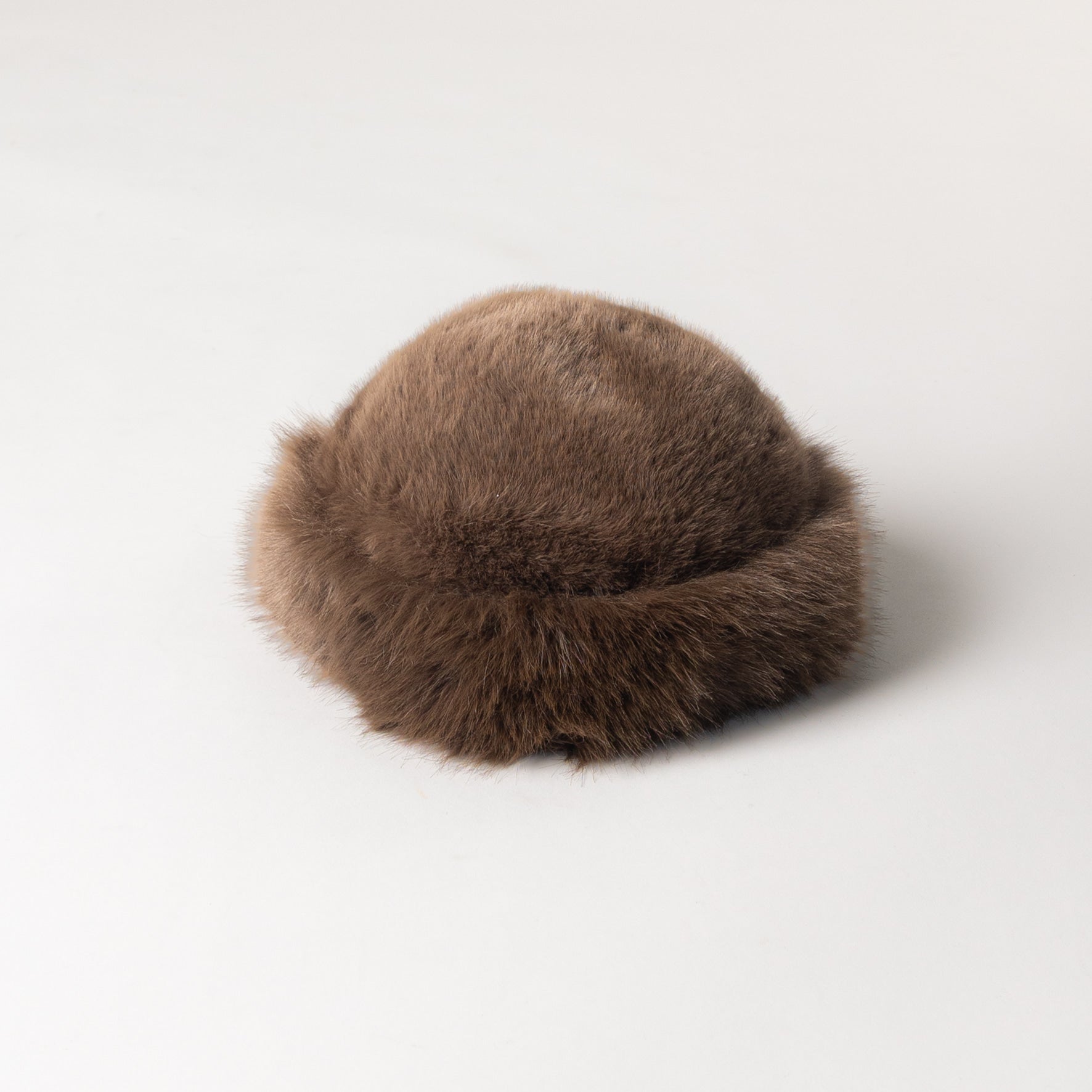 FAUX FUR HAT - SABLE