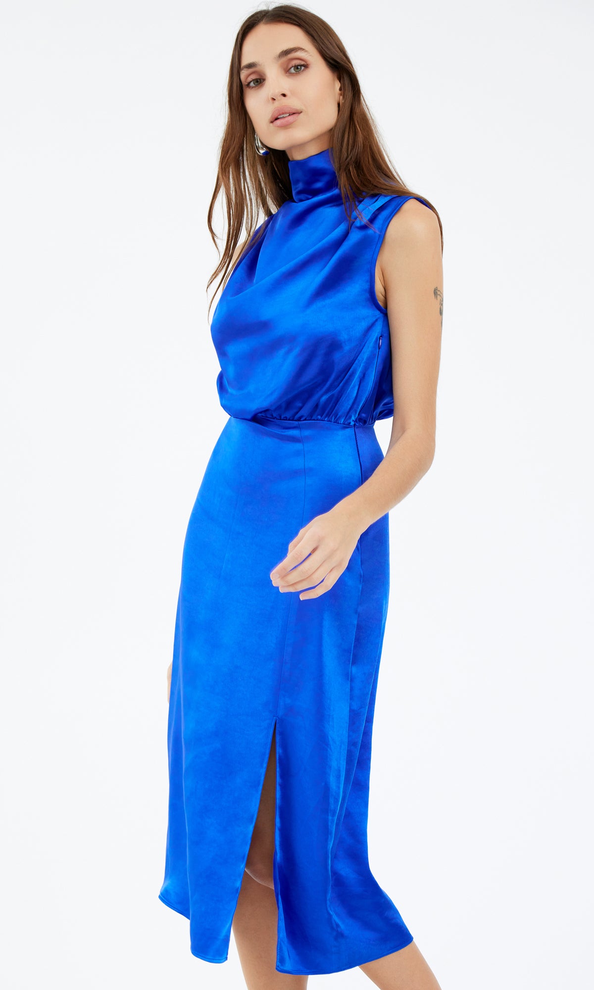 DANILA SATIN MIDI DRESS - ONLINE ONLY