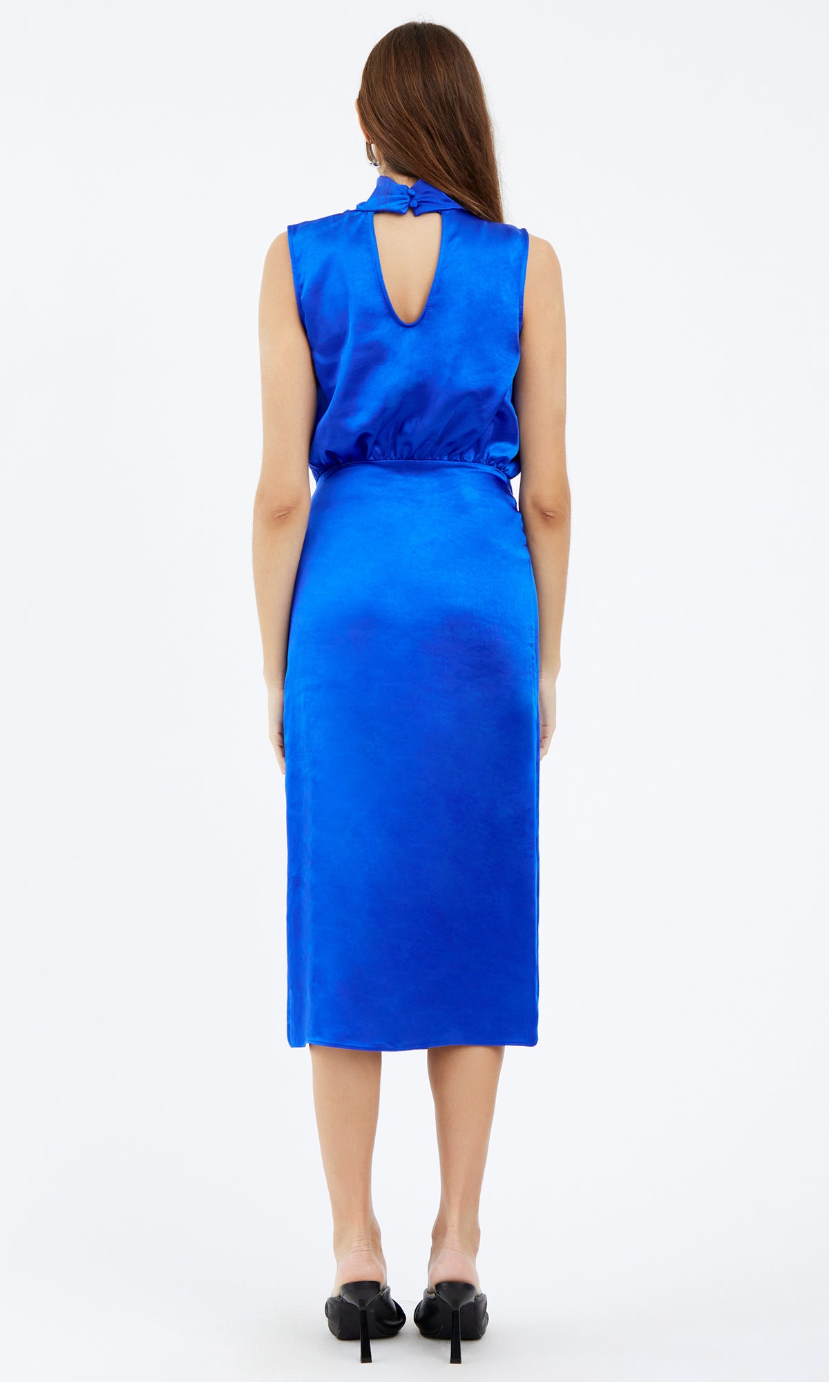 DANILA SATIN MIDI DRESS - ONLINE ONLY