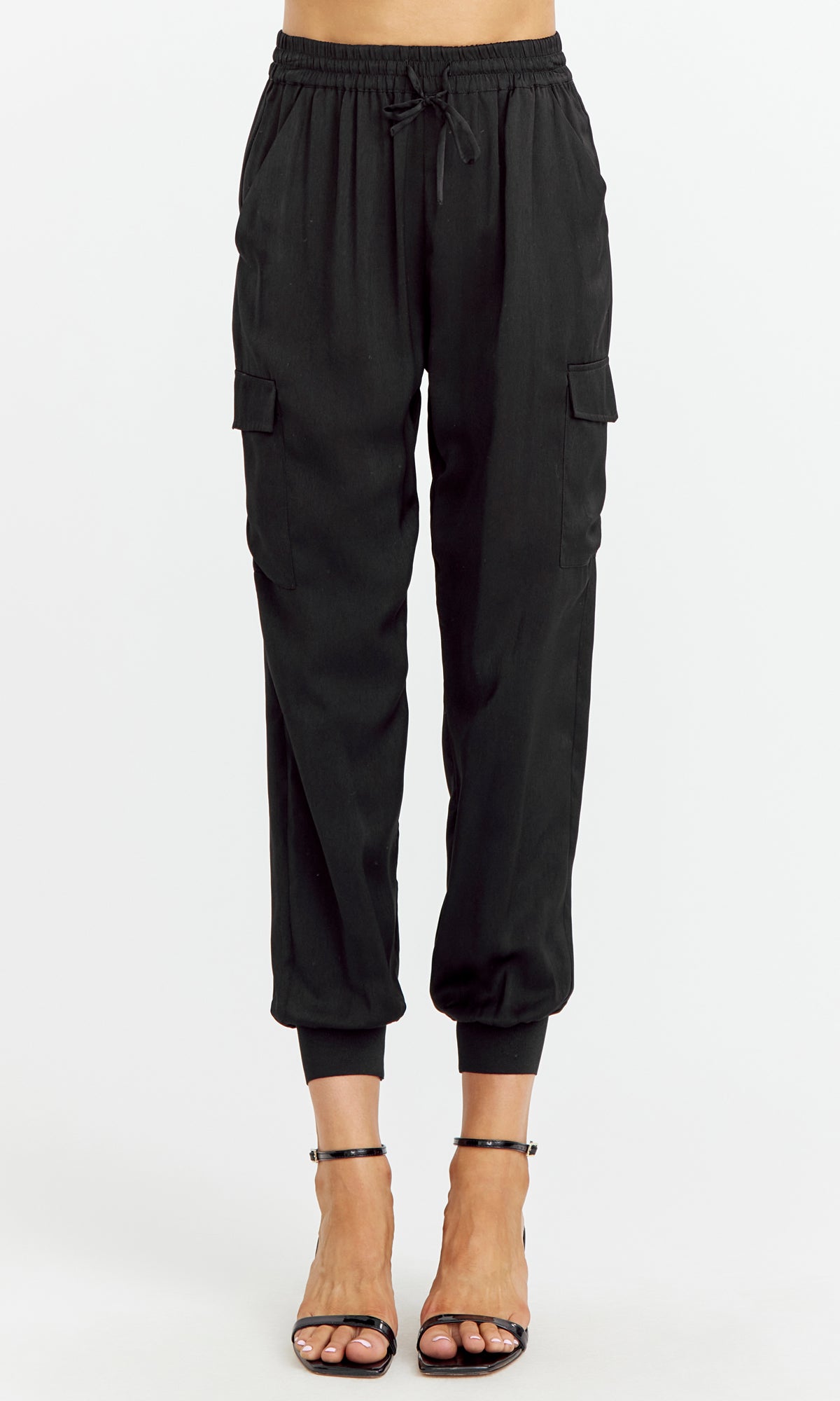 WESTON SATIN CARGO JOGGERS