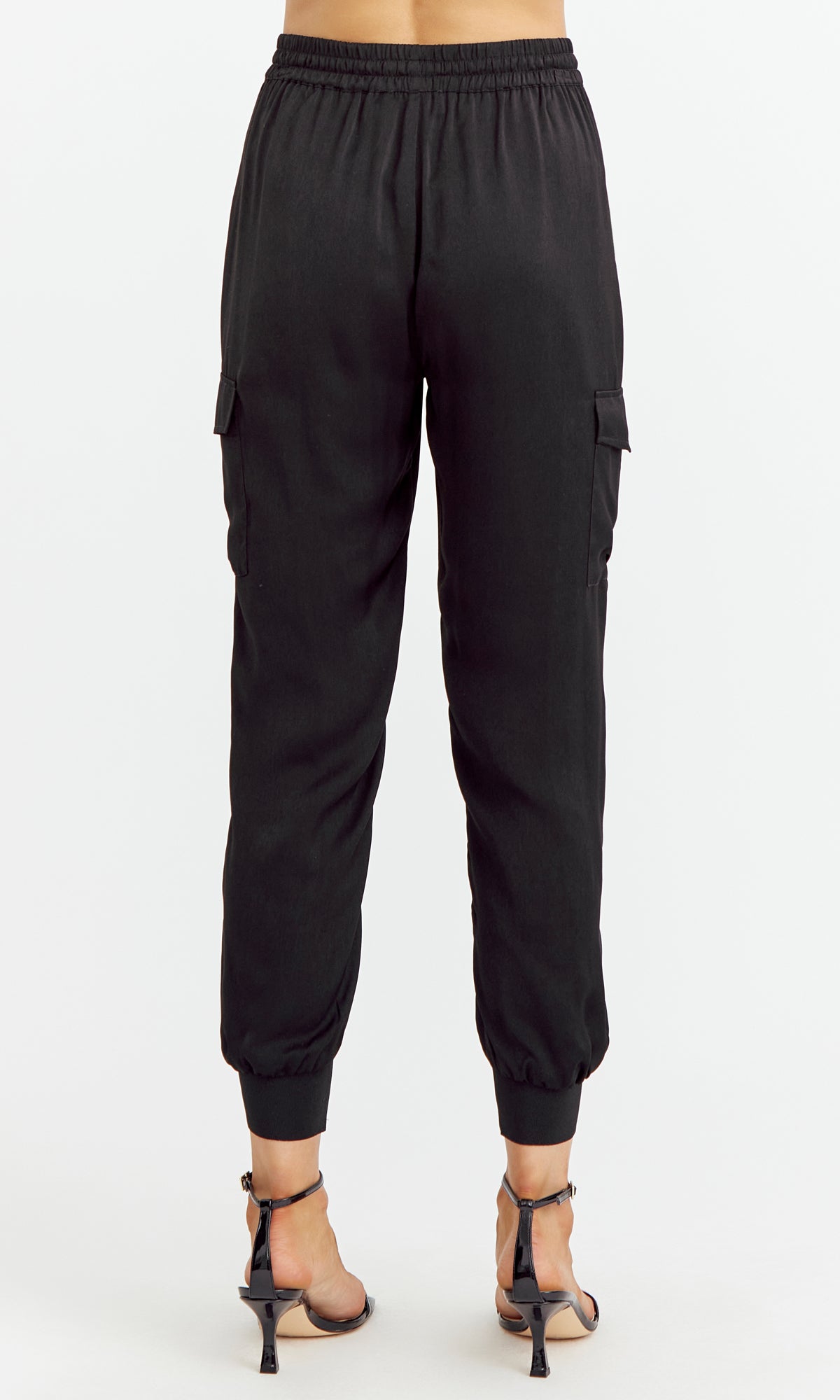 WESTON SATIN CARGO JOGGERS