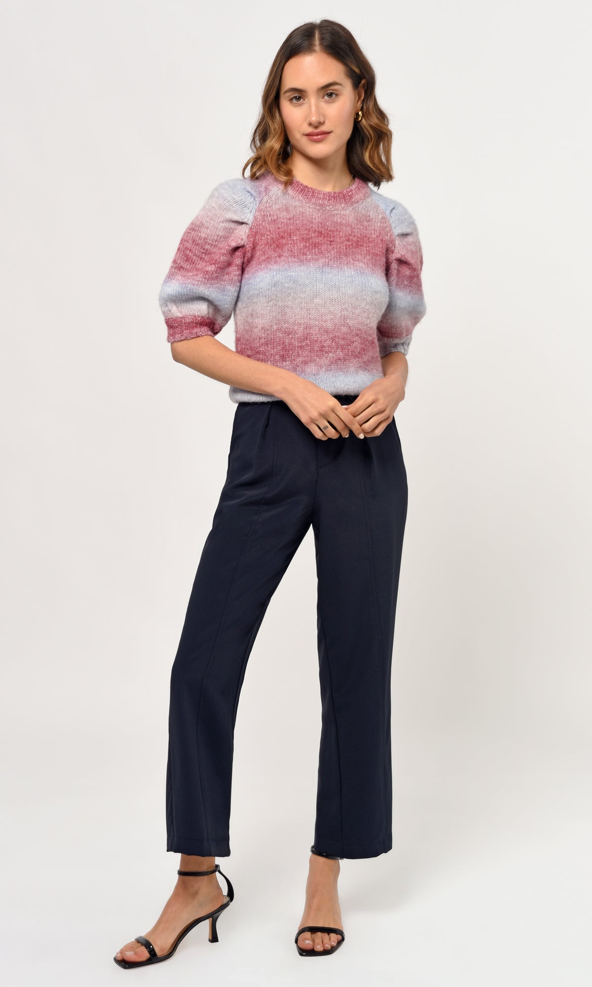 CHRISTI OMBRE KNIT SWEATER