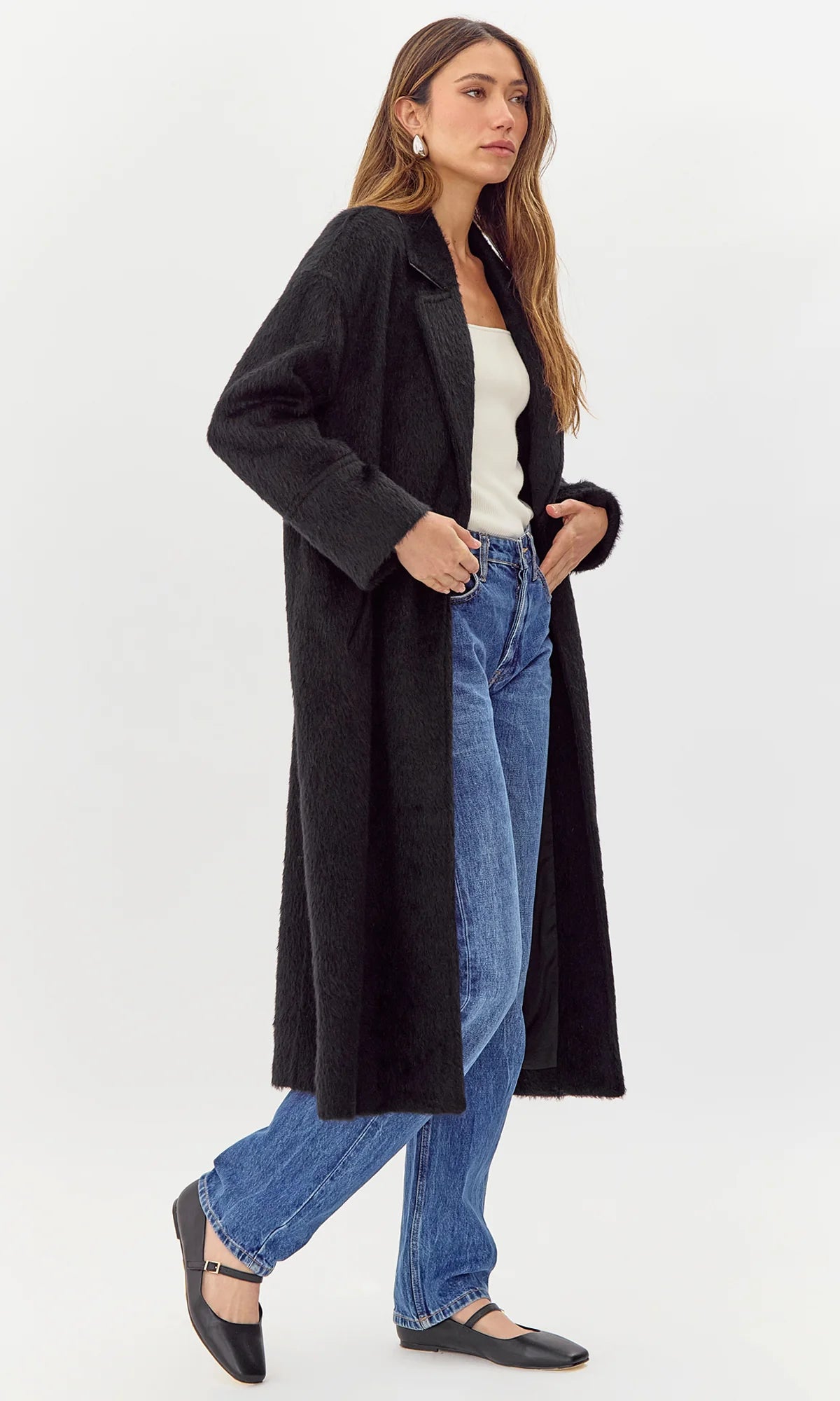 BRYCE LONG COAT - BLACK