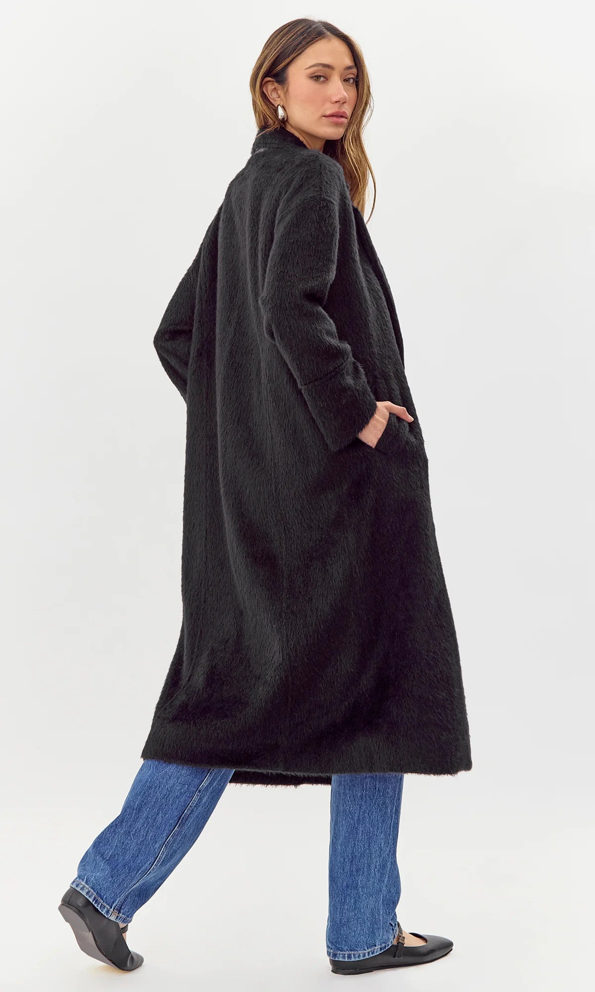 BRYCE LONG COAT - BLACK