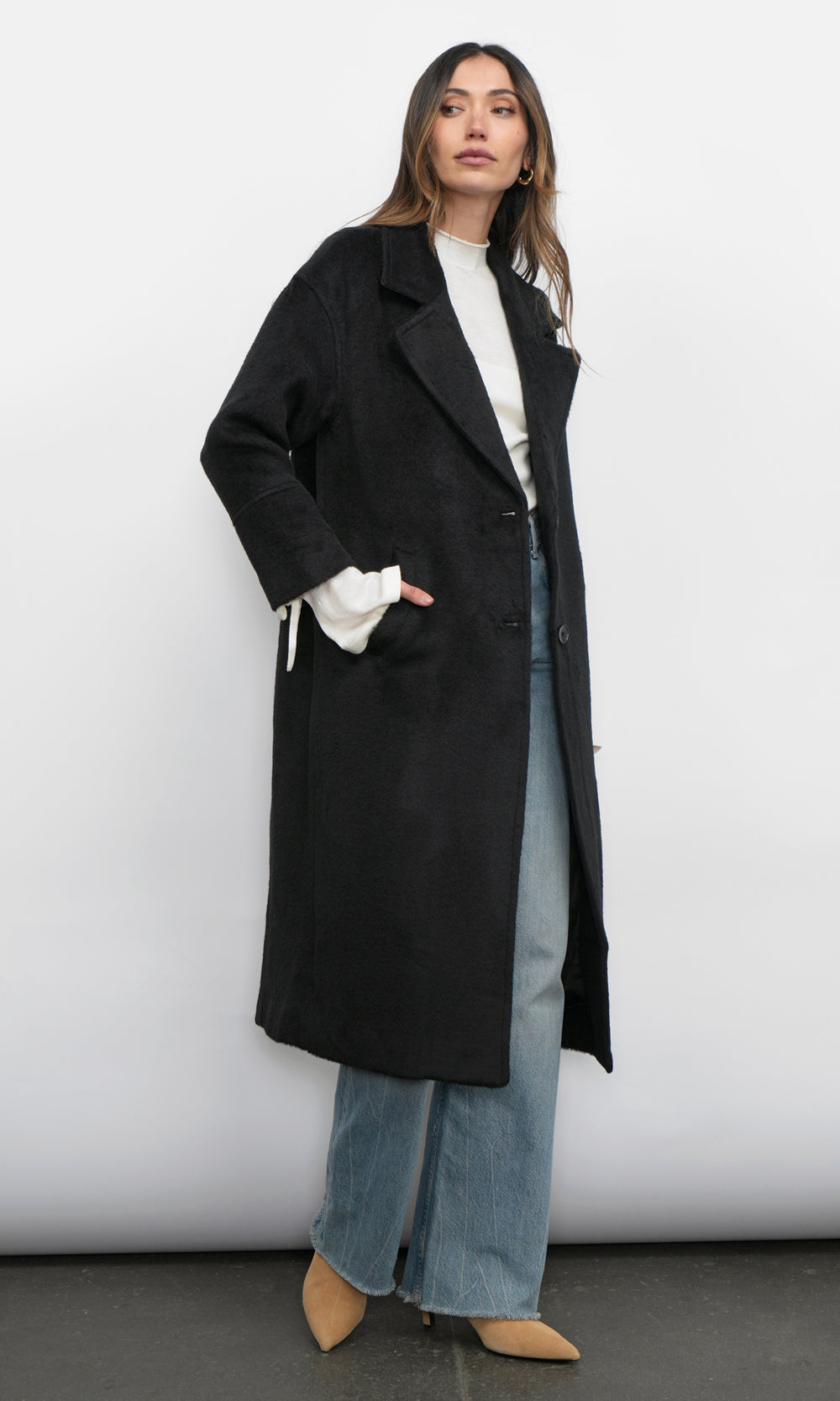BRYCE LONG COAT - BLACK