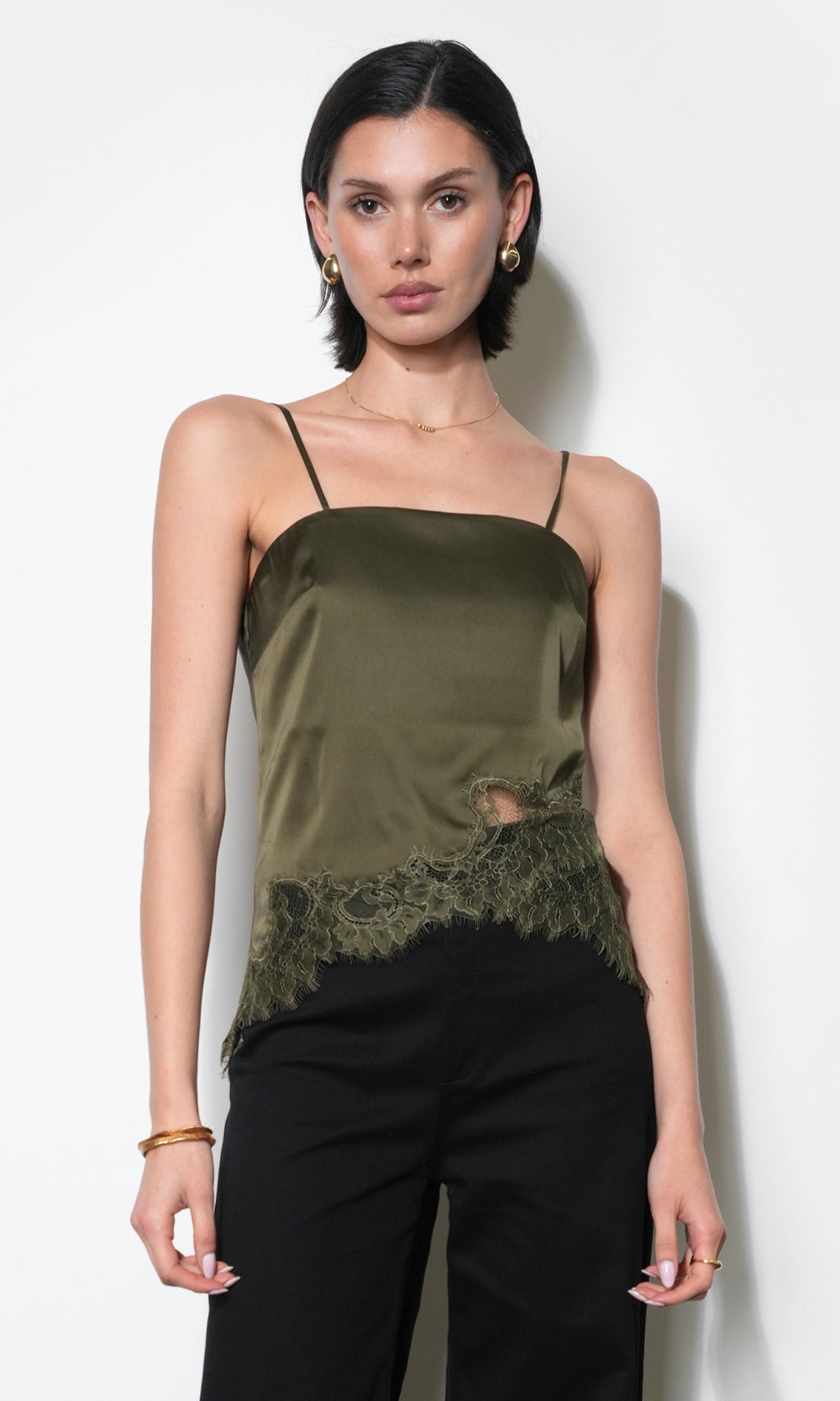 STELLA LACE HEM CAMI