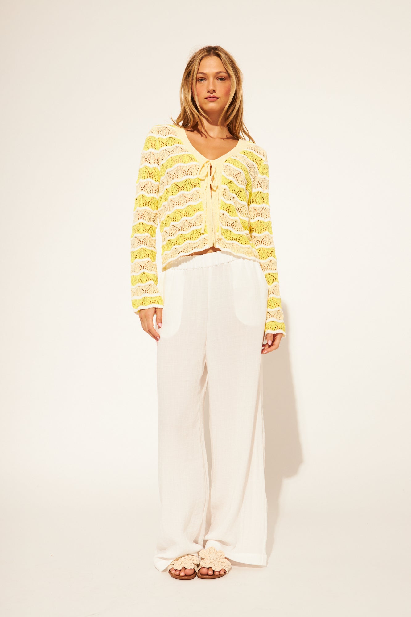 GIANNI CARDIGAN - CITRONELLA