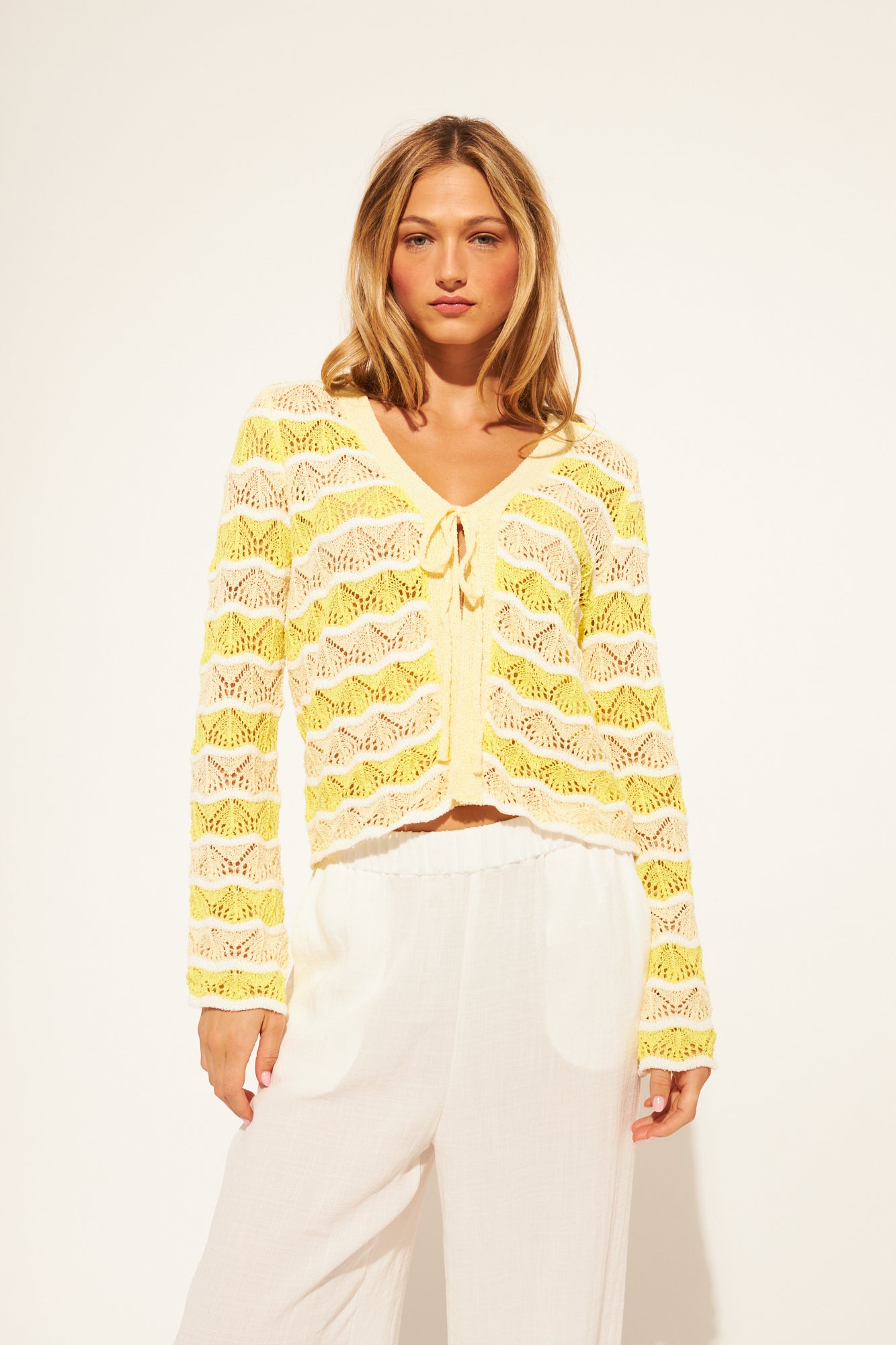 GIANNI CARDIGAN - CITRONELLA