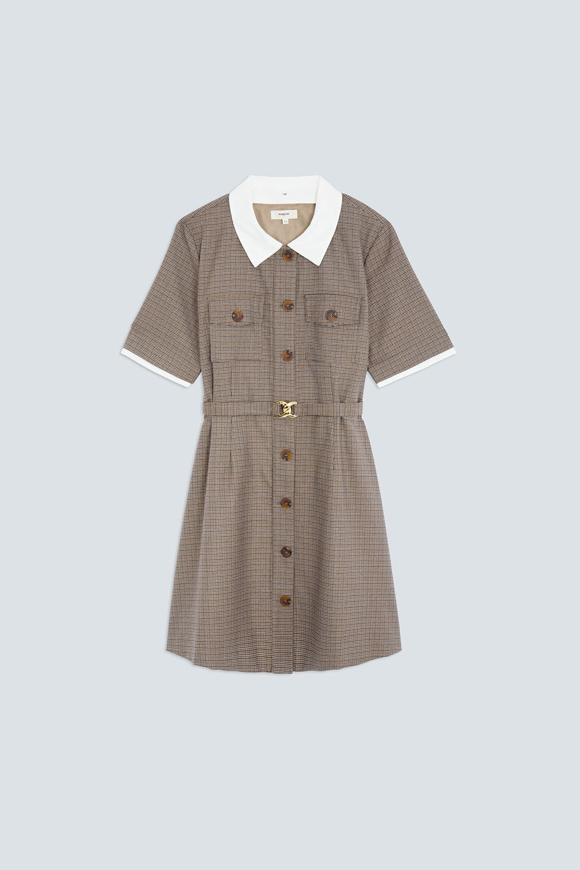 CLASS DRESS - TAUPE