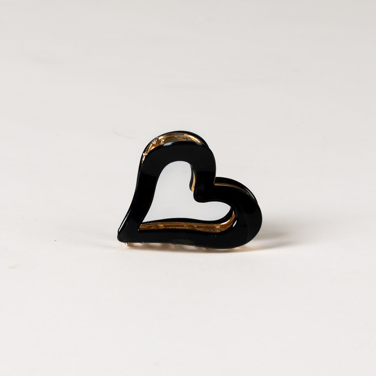 HEART CLAW HAIRCLIP