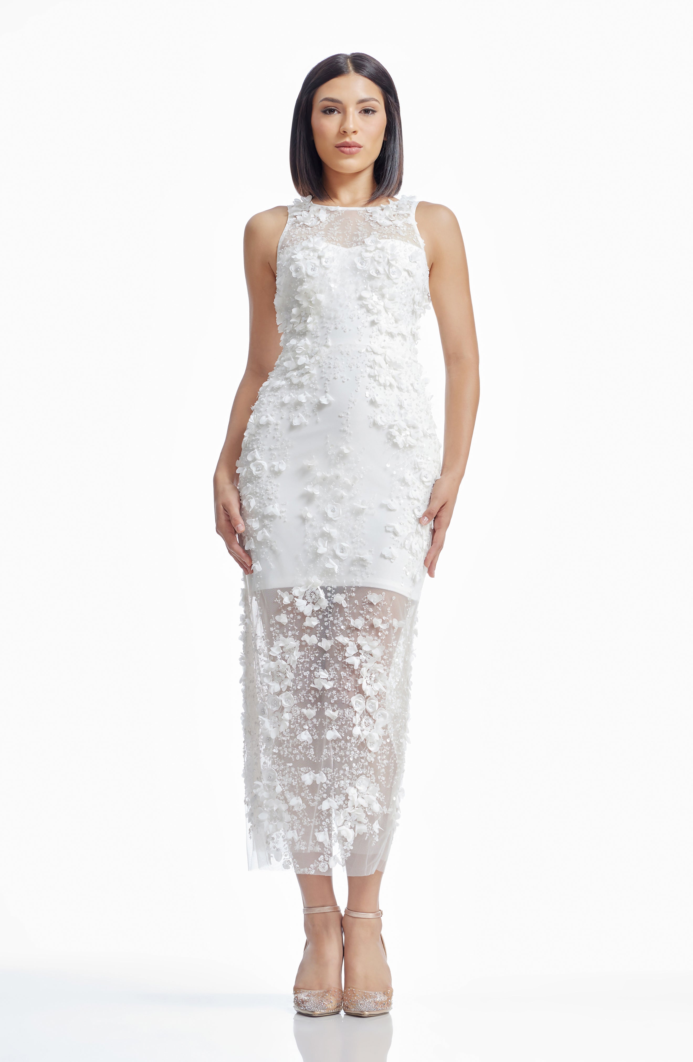 HELENA DRESS - WHITE
