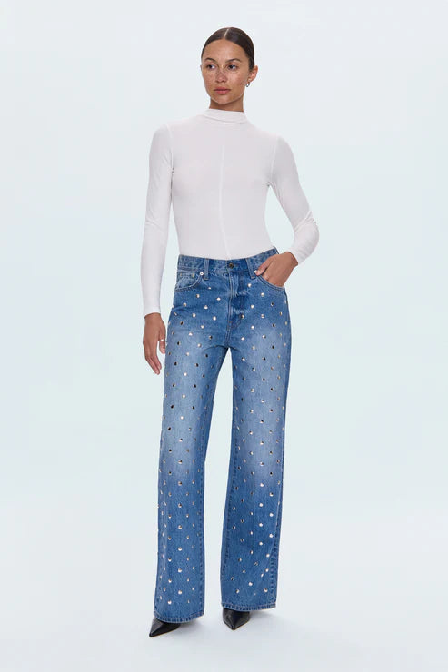 HENDRIX HIGH RISE BAGGY JEAN - CHARMED