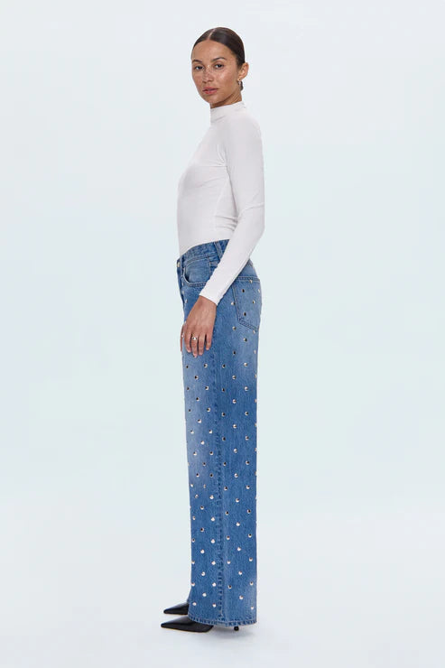 HENDRIX HIGH RISE BAGGY JEAN - CHARMED