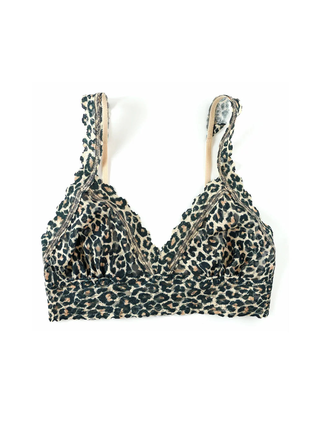 SIGNATURE LACE BRALETTE - LEOPARD