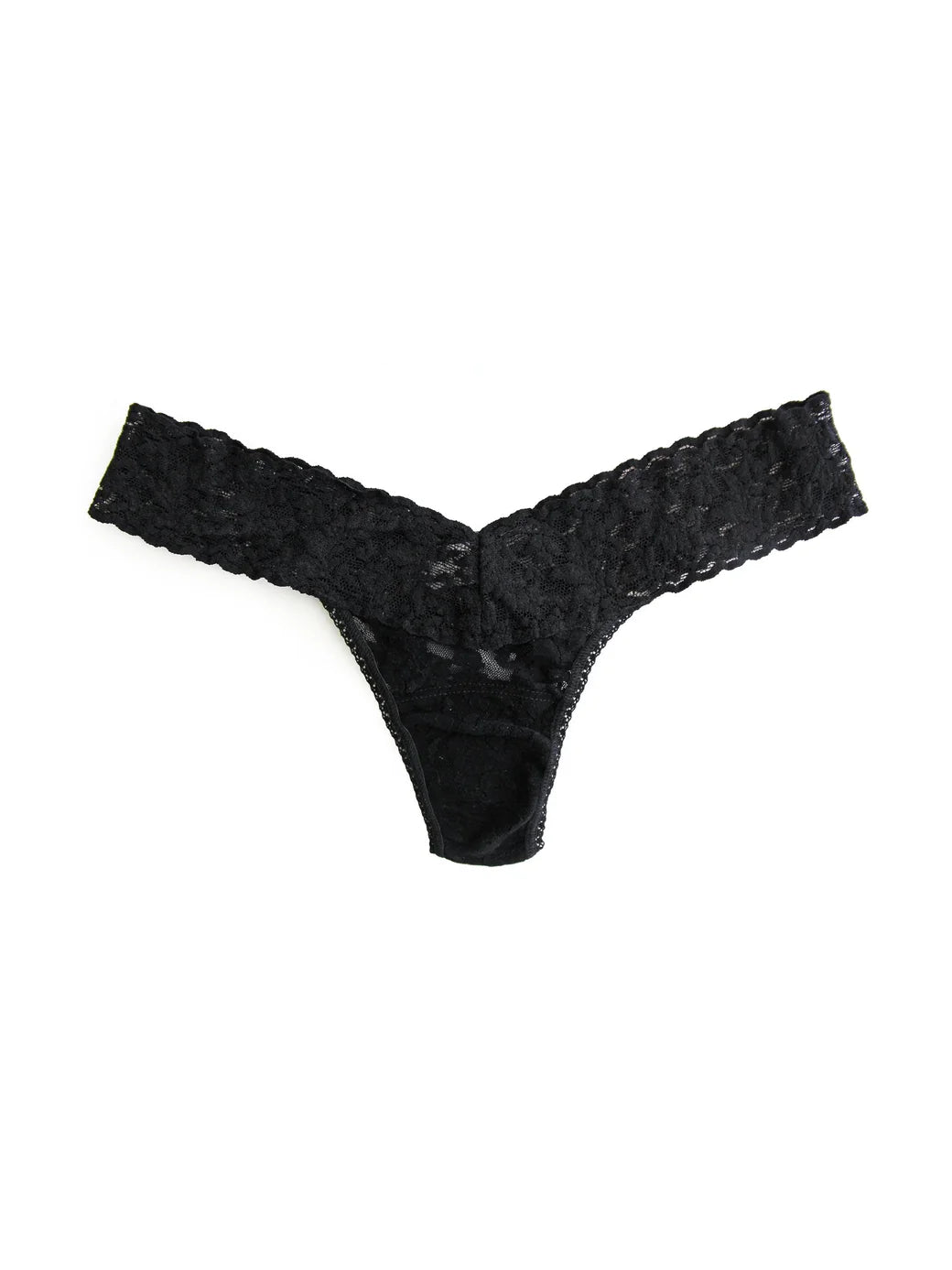 SIGNATURE LOW RISE LACE THONG (VARIOUS COLOURS)